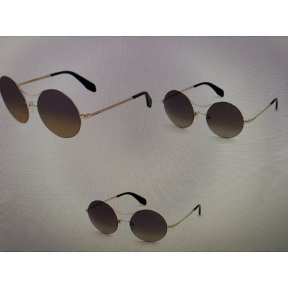 NWT ADIDAS Originals gradient smoke round sunglasses women - Picture 1 of 5